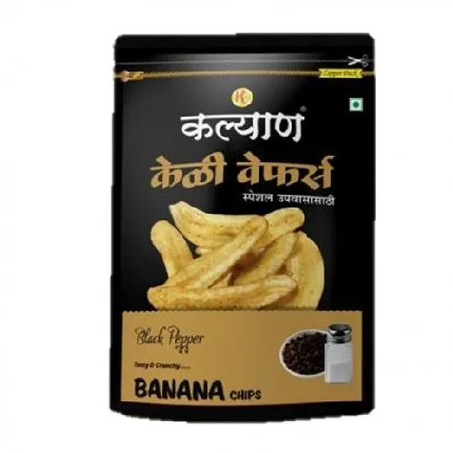 Kalyan Bhel Banana Black pepper chips 200 gm
